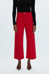 Pistola Penny Crop High Rise Wide Leg Jeans