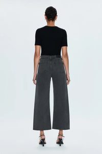 Pistola Penny High Rise Wide Leg Crop Jeans