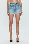 Pistola Nova High Rise Denim Shorts