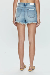 Pistola Nova High Rise Denim Shorts