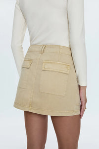 Pistola Kayla Mid Rise Utility Mini Skirt