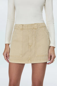 Pistola Kayla Mid Rise Utility Mini Skirt