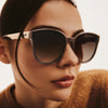 QUAY Date Night Round Sunglasses