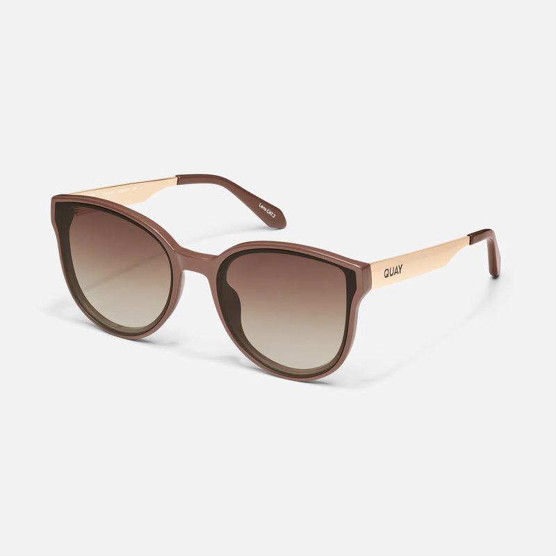 QUAY Date Night Round Sunglasses