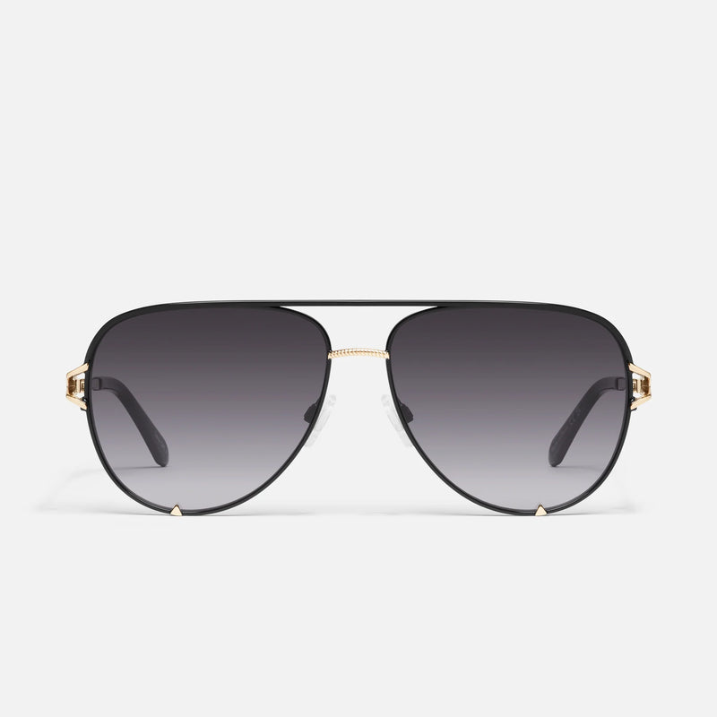 QUAY High Key Twist Aviator Sunglasses