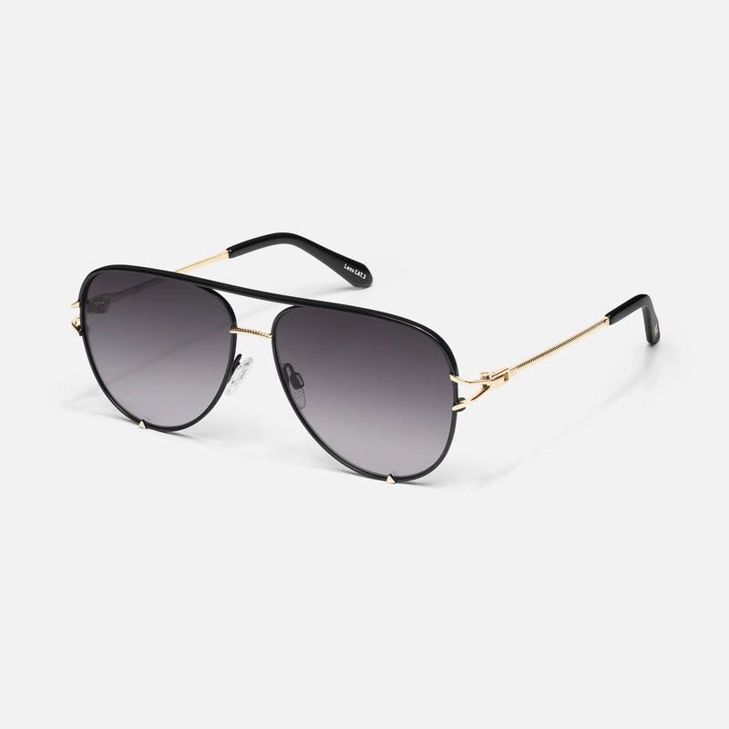 QUAY High Key Twist Aviator Sunglasses