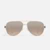 QUAY High Key Twist Aviator Sunglasses