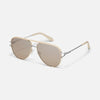 QUAY High Key Twist Aviator Sunglasses