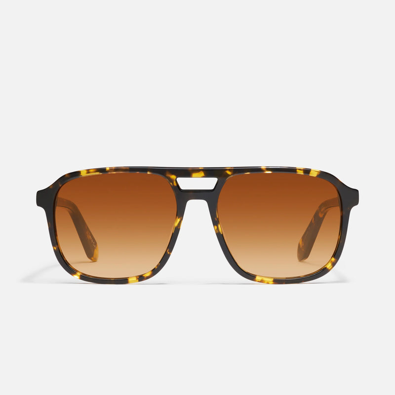 QUAY On The Fly Aviator Sunglasses