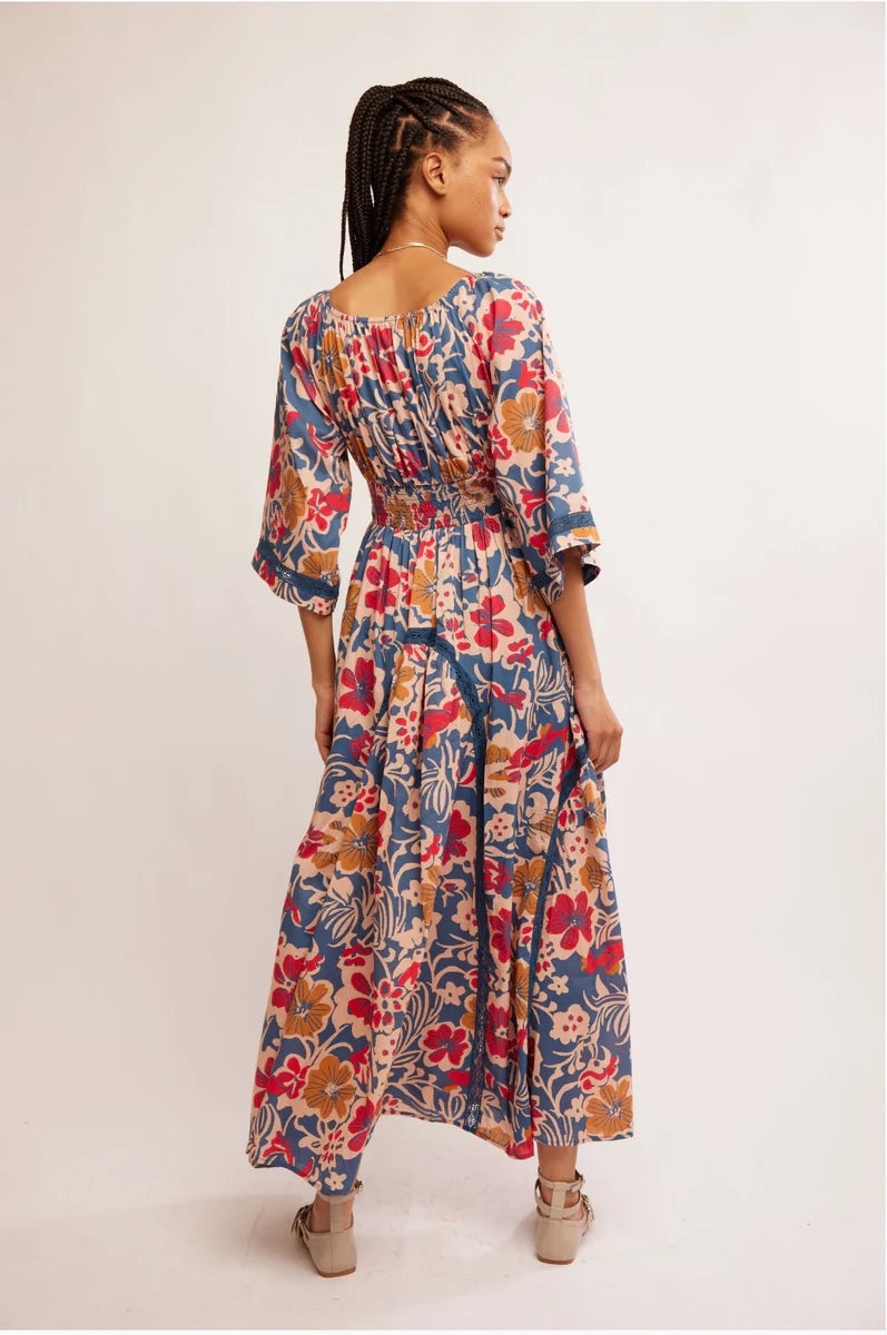 Free People Printed Dixie Maxi Dress