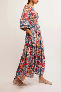 Free People Printed Dixie Maxi Dress