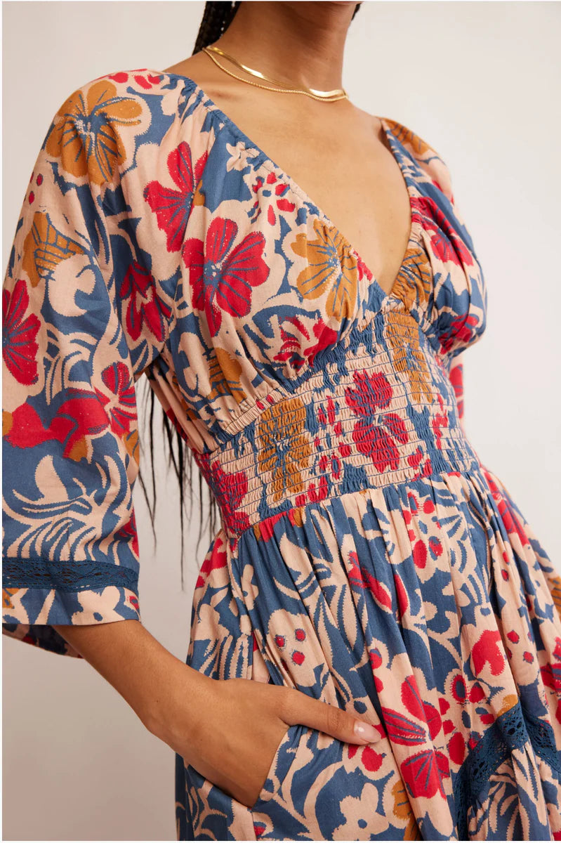 Free People Printed Dixie Maxi Dress