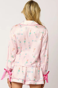 Belle Satin Nutcracker Pajama Set