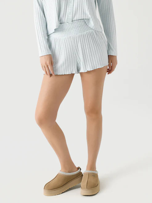 Z Supply Mara Top & Dawn Ribbed Shorts Set