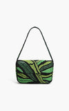 Foliage Fiesta Beaded Shoulder Bag