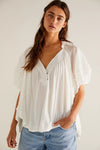 Free People Sunray Babydoll Top