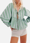 Free People Brunch Babe Blouse