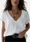 Free People Nina V Tee