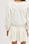 Free People Roselle Eyelet Mini Skirt