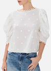 FARM Rio 3D Flowers Blouse