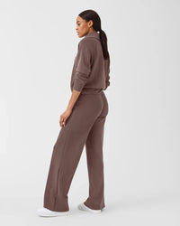 SPANX Air Essentials Half-Zip & Wide Leg Pants Set