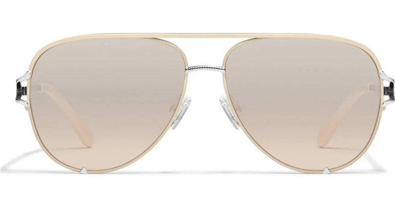 QUAY High Key Twist Aviator Sunglasses