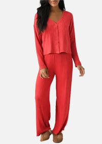 Z Supply Mara Top & Dawn Rib Pants Set