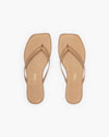 TKEES Square Toe Lily Flip Flop